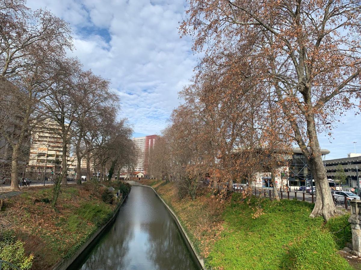 Gare Matabiau Toulouse Agreable Appartement Au Bord Du Canal Eksteriør bilde